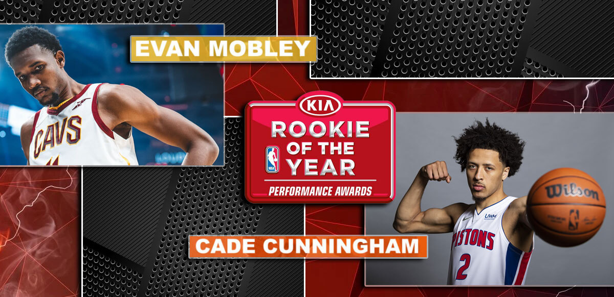 Evan Mobley And Cade Cunningham ROTY NBA