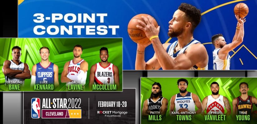 NBA Cleveland 2022 Three Point Contest