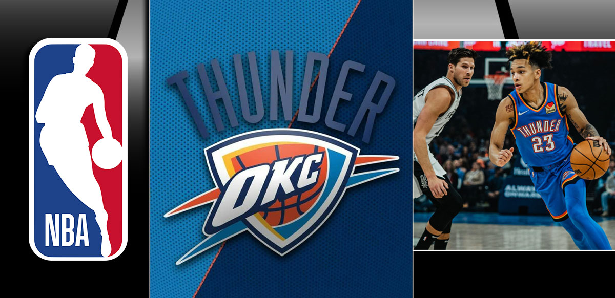 Thunder OKC Vs Spurs NBA Background