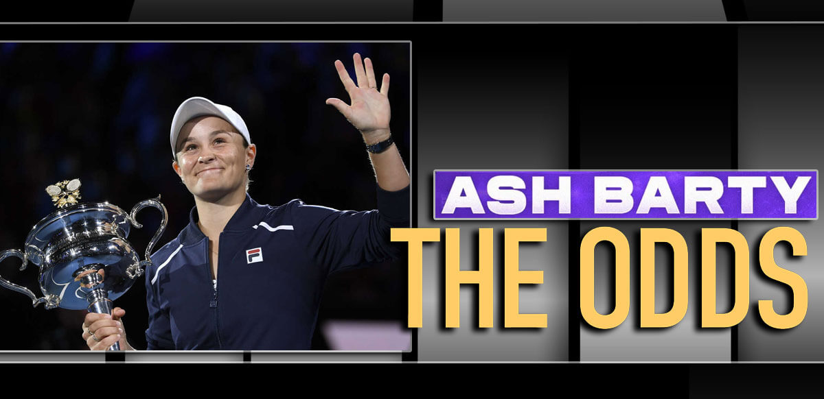 Ash Barty The Odds Tennis Background