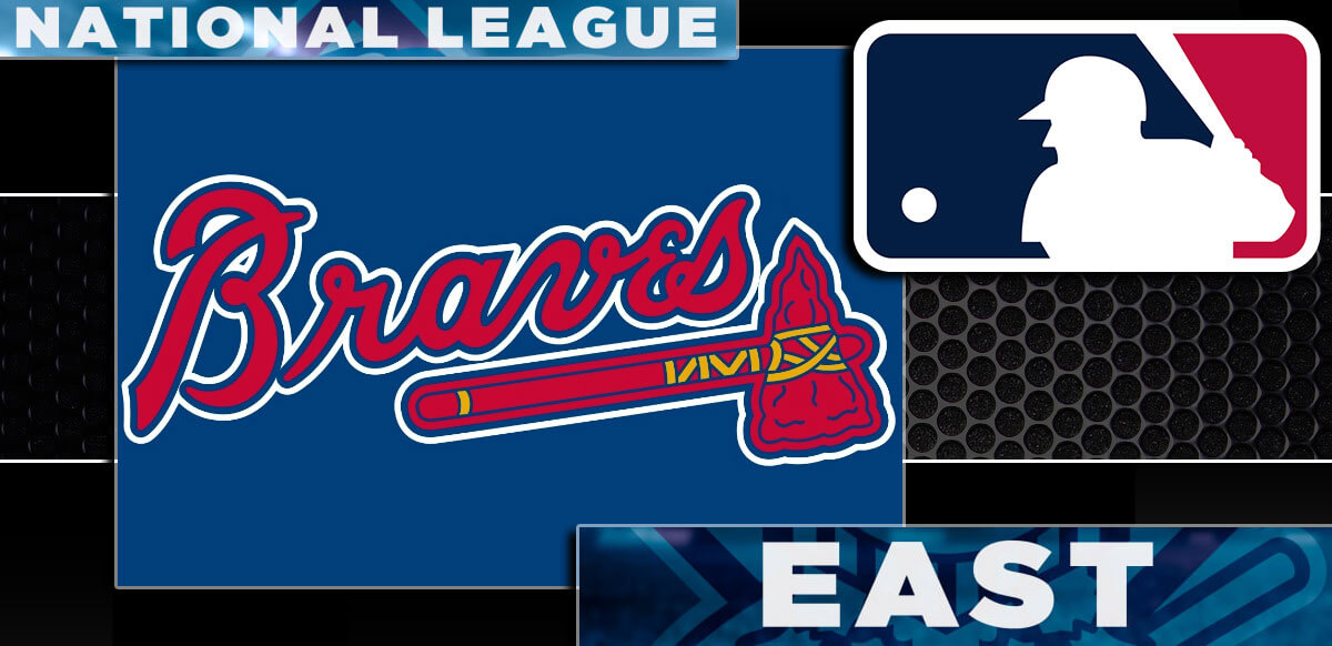 Braves National League East Blue MLB Background