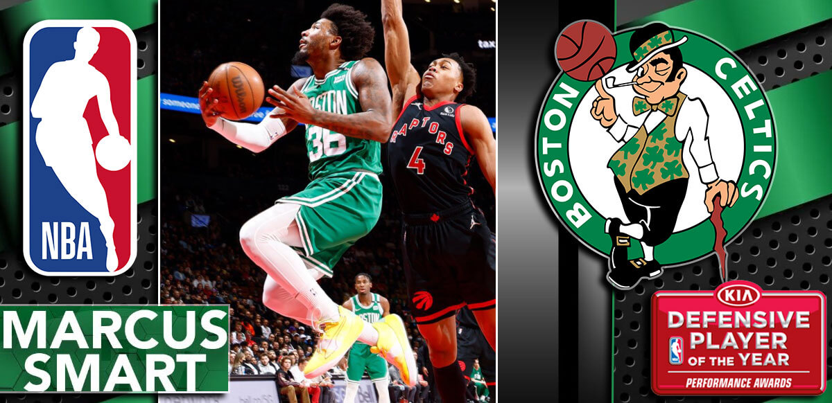 Celtics Background Marcus Smart NBA DPOY