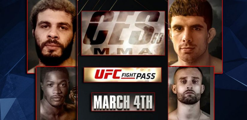 CES 66 MMA UFC Fight Pass Background