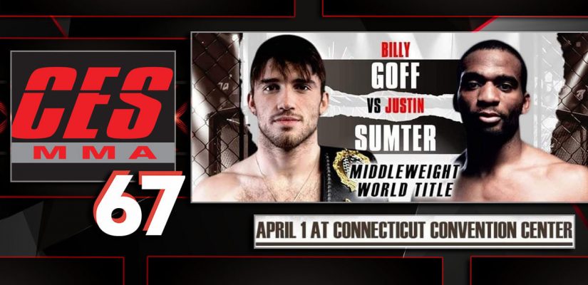 CES 67 Billy Goff Vs Justin Sumter Red Background
