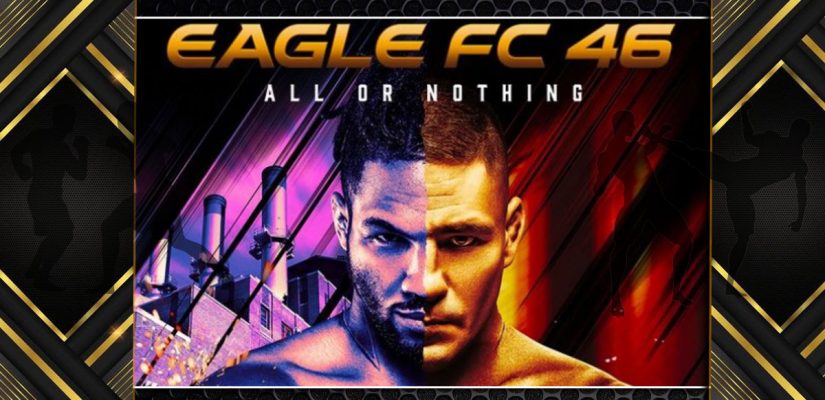 Eagle FC 46 Gold MMA Background