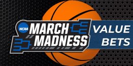 March Madness Value Bets Basketball Background
