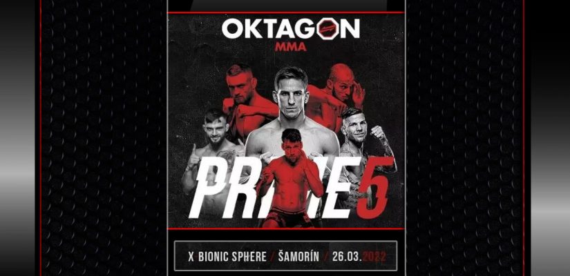 Prime 5 Oktagon Red MMA Background