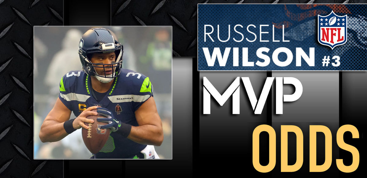 Russel Wilson Denver NFL Logo MVP Odds