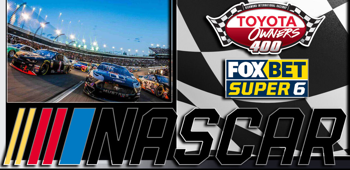Toyota Owners 400 Fox Bet Super 6 Nascar Racing Background