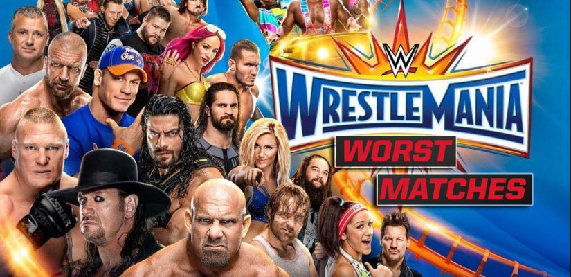 Wrestlemania Worst Matches WWE Background