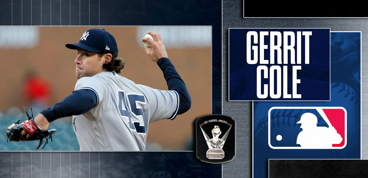 Gerrit Cole Cy Young MLB Yankees Background