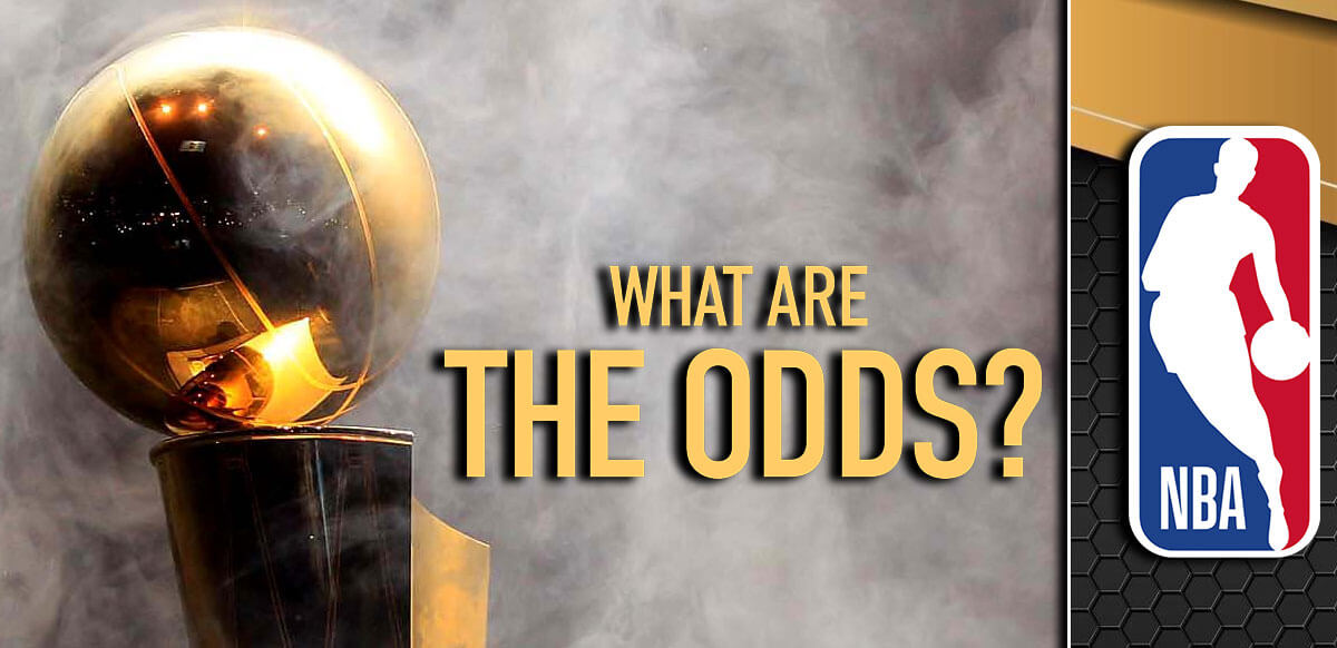 NBA Championship What Are The Odds NBA Logo Background