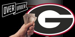 Over Under Betting Georgia Bulldogs Background