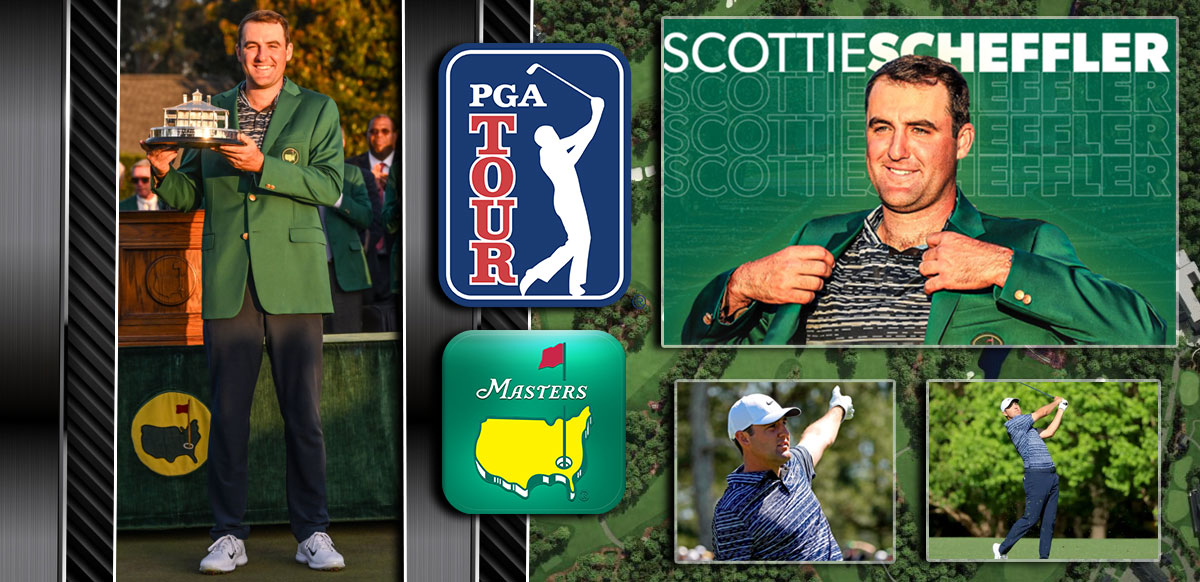PGA Tour Masters Scottie Scheffler Background