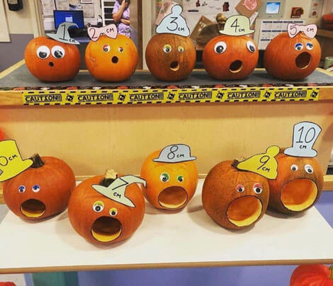 Pumpkins With Holes
