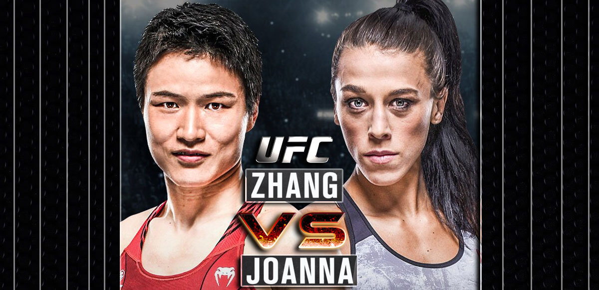 Zhang Vs Joanna UFC Background