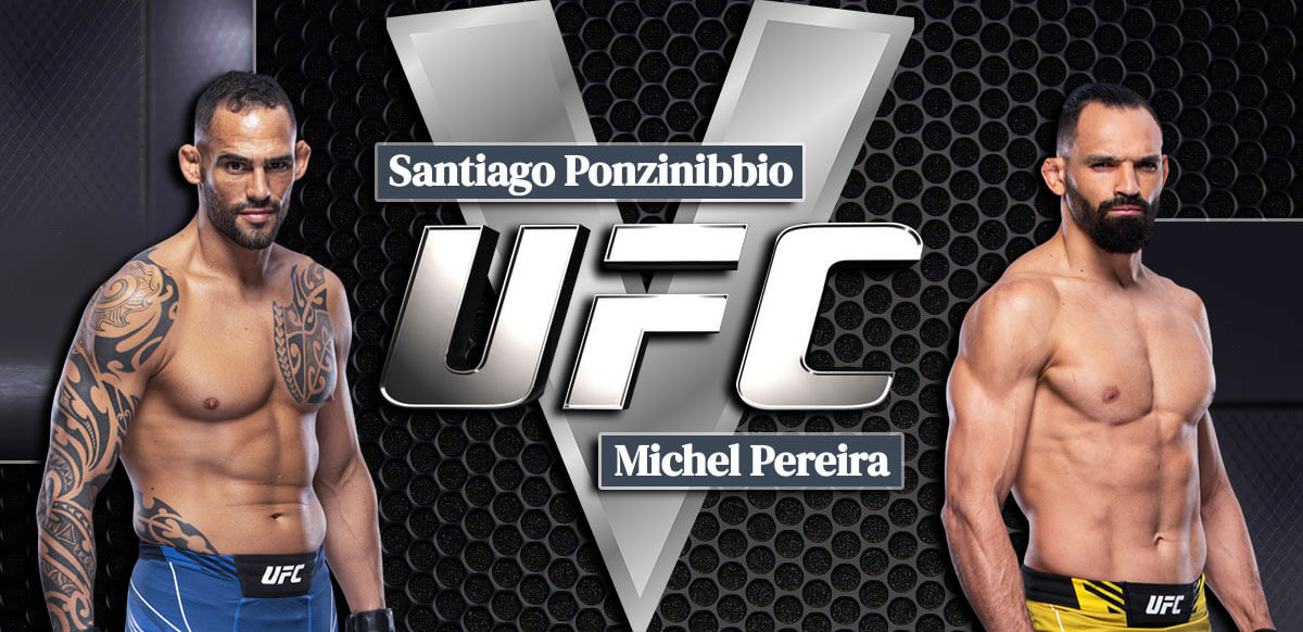Santiago Ponzinibbio V Michel Pereira MMA Background