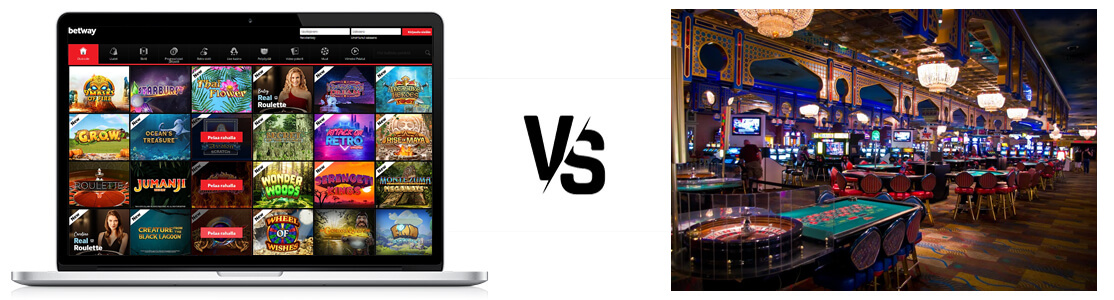 Online Casino vs Land-Base Casino