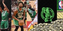 Celtics Money Pile NBA Background
