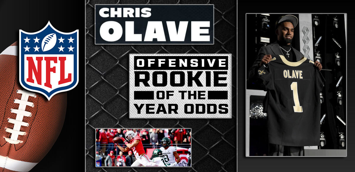 Chris Olave NFL Offensive Rookie Of The Year Odds