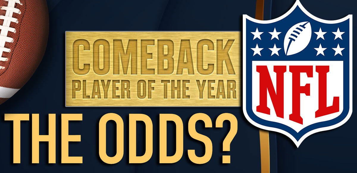 Comeback Player Of The Year The Odds NFL Logo