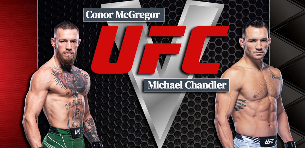 Conor McGregor UFC Michael Chandler MMA Background