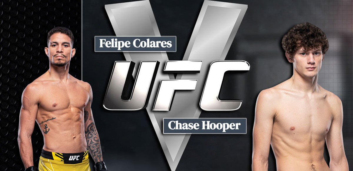 Felipe Colares V Chase Hooper Silver UFC