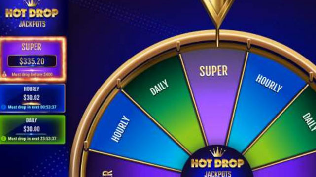 Hot Drop Jackpots Wheel