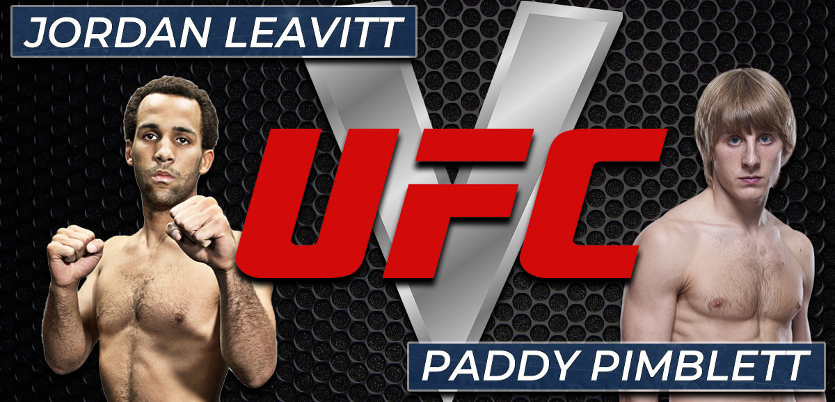 Jordan Leavitt V Paddy Pimblett Red UFC