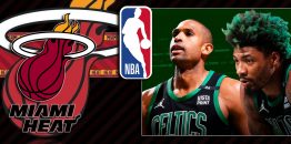 Miami Heat With Celtics Horford Smart