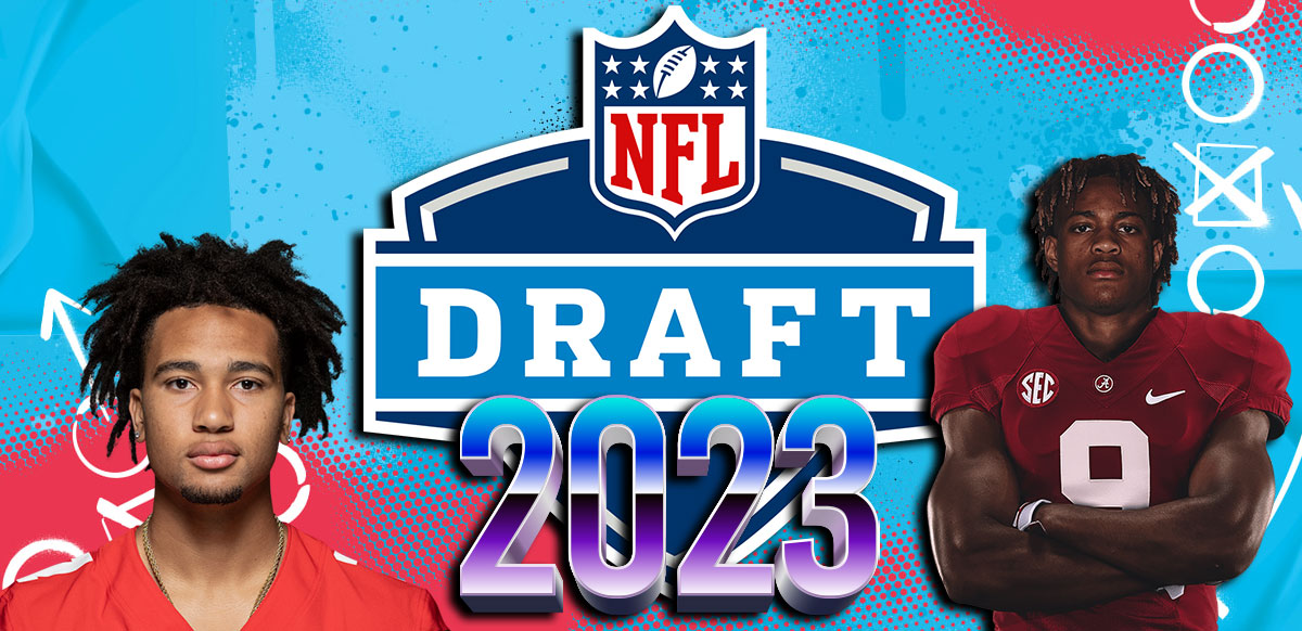 NFL Draft 2023 Blue Background