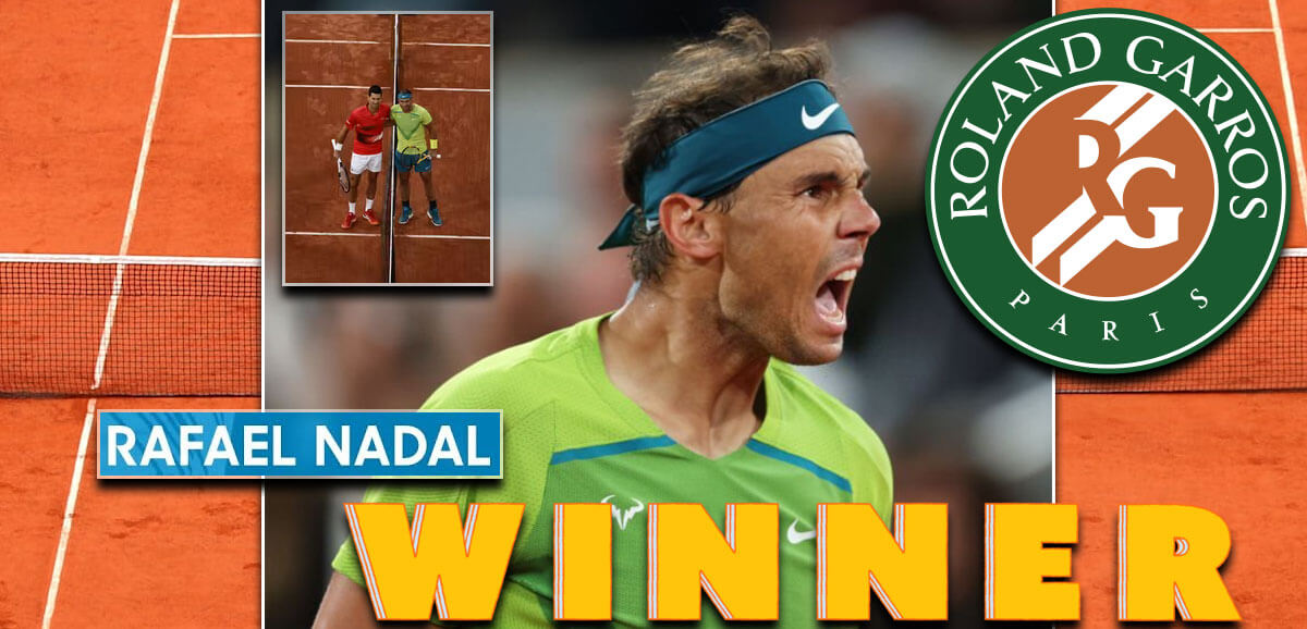 Rafael Nadal Winner Roland Garros