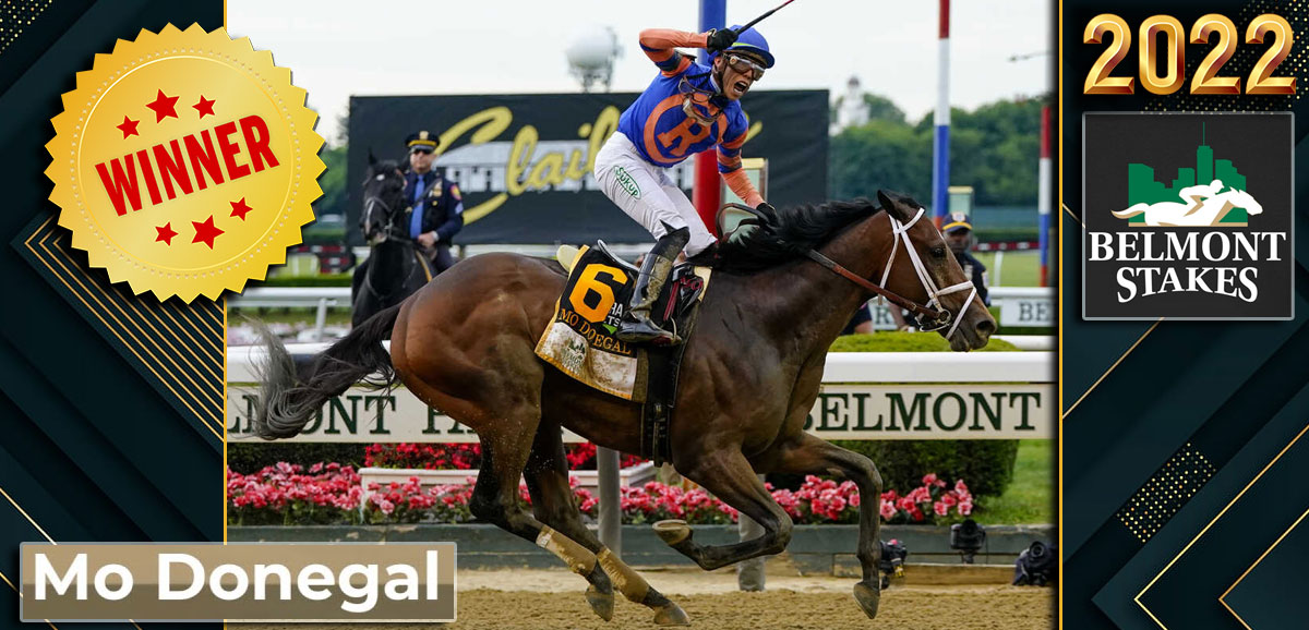 2022 Belmont Stakes Winner Mo Donegal
