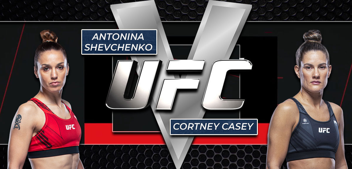 Antonina Shevchenko V Cortney Casey UFC Background