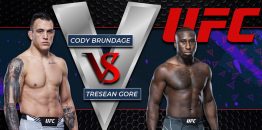 Cody Brundage Vs Tresean Gore UFC Background