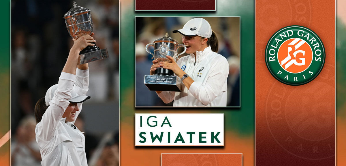 Iga Swiatek Roland Garros Win