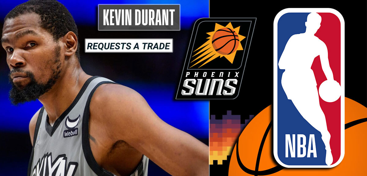 Kevin Durant Requests Trade Suns Background