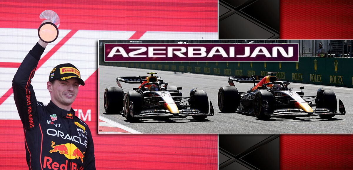 Max Verstappen Azerbaijan Winner