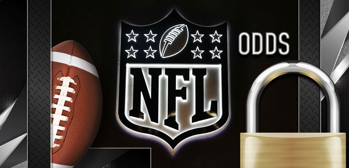 NFL Odds Lock Background