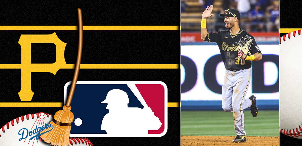 Pirates Sweep Dodgers MLB Background