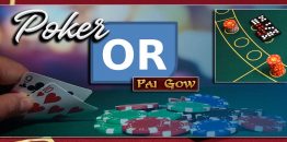 Poker Or Pai Gow Gambling Background