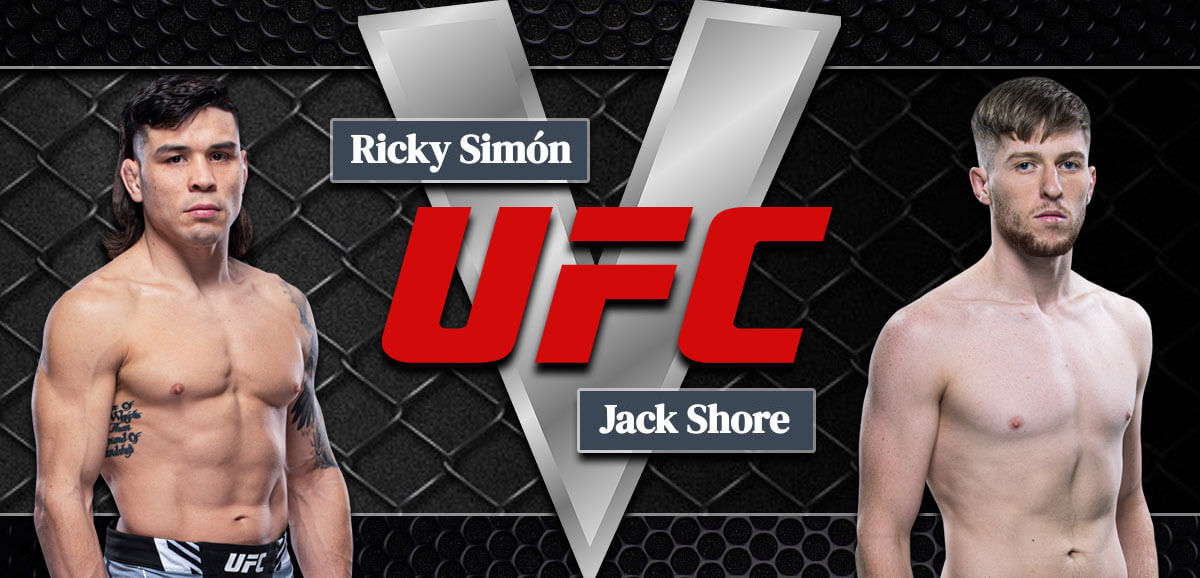 Ricky Simon V Jack Shore UFC Background