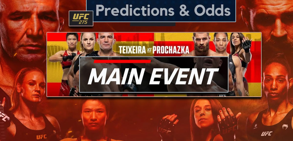 UFC 275 Predictions And Odds Main Event