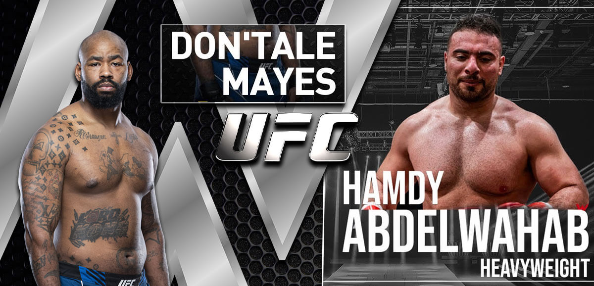 Dontale Mayes V Hamdy Abdelwahab UFC