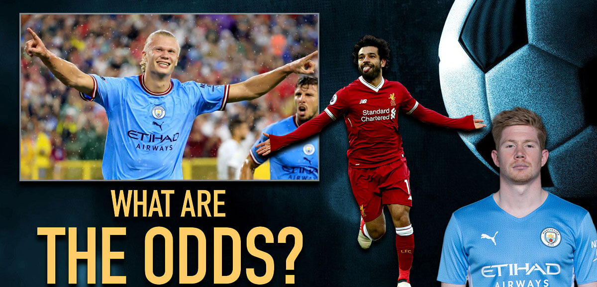 Erling Haaland Kevin De Bruyne Mohamed Salah Odds