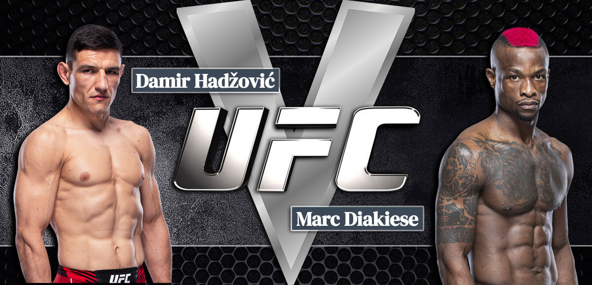 Damir Hadzovic V Marc Diakiese UFC