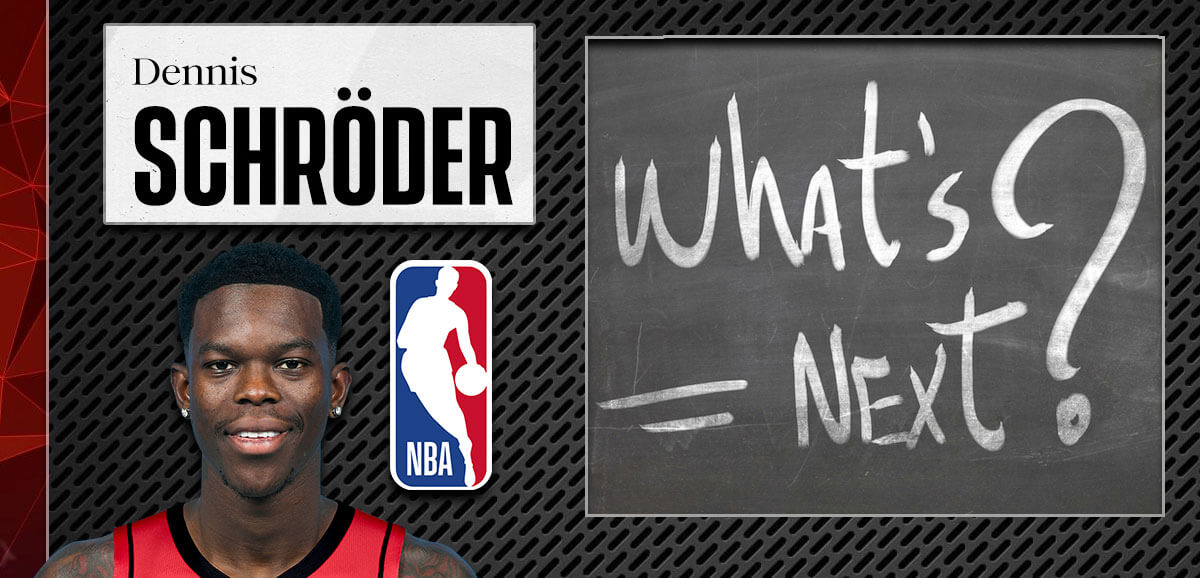 Dennis Schroder Whats Next NBA Logo