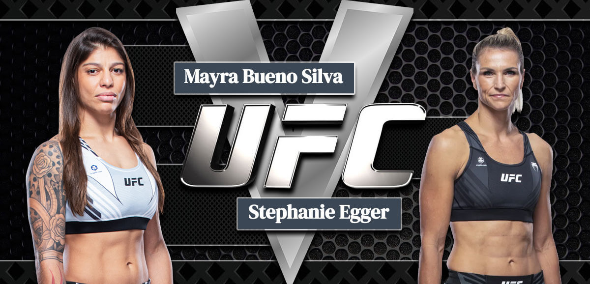 Mayra Bueno Silva V Stephanie Egger UFC Background