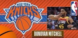 New York Knicks Donovan Mitchell Background