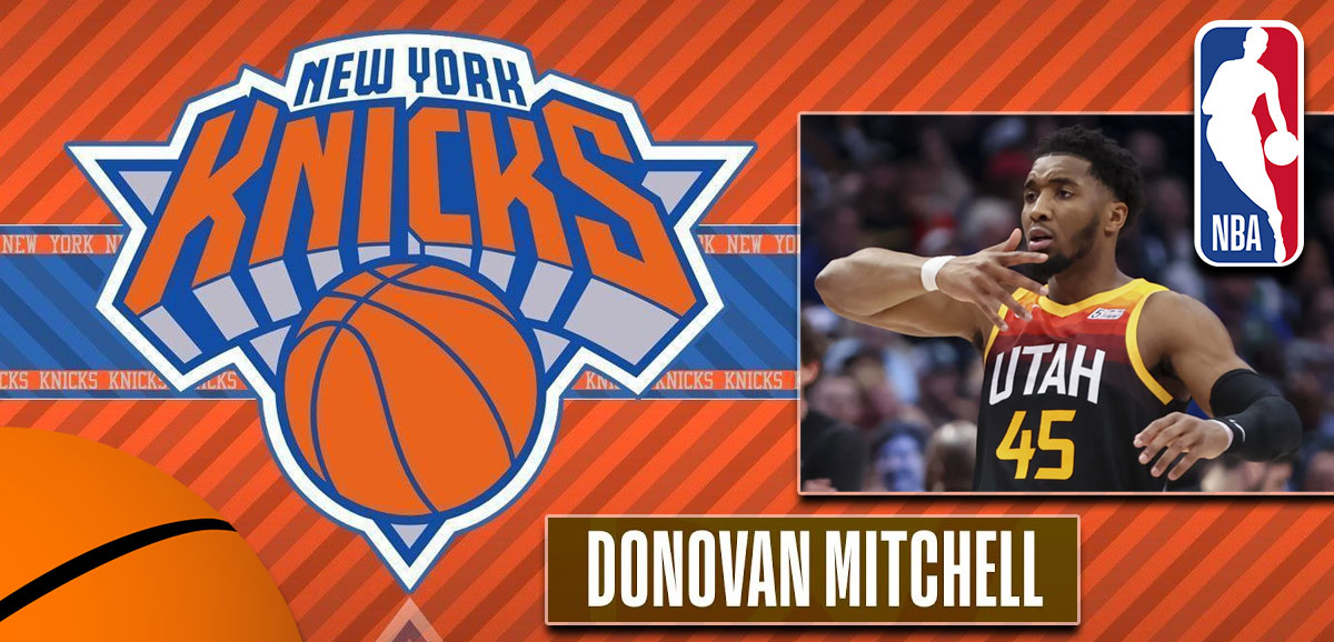 New York Knicks Donovan Mitchell Background